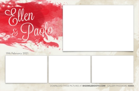 Template Monet Red
